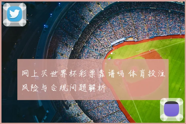 网上买世界杯彩票靠谱吗 体育投注风险与合规问题解析